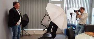 Fotoshooting zur Kommunalwahl des Freie Wähler - Wir für Pirna e.V. mit Fabian Schneider